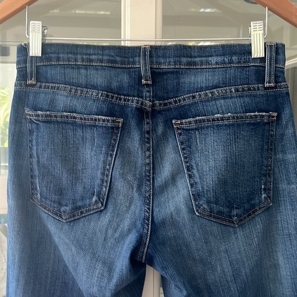 Current/Elliot The Cuffed Skinny Envy Jeans Size 28 - Picture 9 of 12